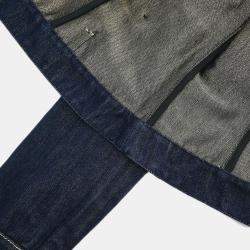 Pre Owned Louis Vuitton Denim Jacket Navy  #40