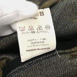 Pre Owned Louis Vuitton Denim Jacket Navy  #40