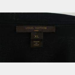 Pre Owned Louis Vuitton Red Cotton Silk Floral Printed Drawstring Dress