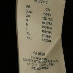 مملوكة مسبقًا Louis Vuitton Metallic Rib Knit Pullover XS