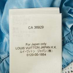 مملوكة مسبقًا Louis Vuitton Navy Blue Monogram Nylon Ombre Joggers M