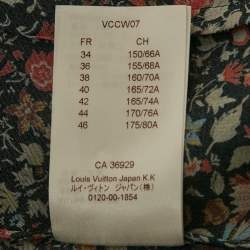 Pre Owned فستان لوي فيتون حرير أسود غير متماثل قصير مقاس متوسط - ميديم