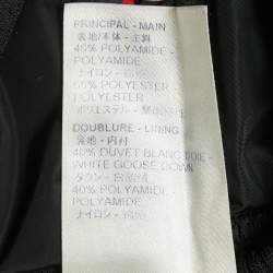 مملوكة مسبقًا فستان لويس فيتون x أورس فيشر قصير مطبوع نيلون وجيرسي أسود/أحمر كبير (لارج)