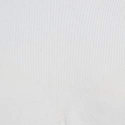 مملوكة مسبقًا Louis Vuitton Cream Wool Balloon Sleeves Sweater S