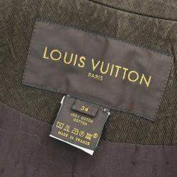Pre Owned Louis Vuitton Jacket Brown S