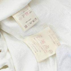 مملوكة مسبقًا Louis Vuitton Setup Suit Jacket Skirt White IT 34