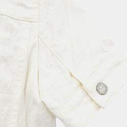 مملوكة مسبقًا Louis Vuitton Setup Suit Jacket Skirt White IT 34