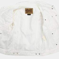 مملوكة مسبقًا Louis Vuitton Setup Suit Jacket Skirt White IT 34
