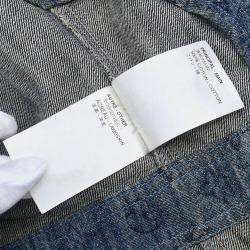 Pre Owned Louis Vuitton Sleeveless Dress Indigo S