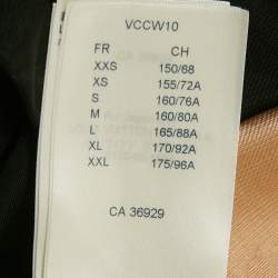 مملوكة مسبقًا Louis Vuitton Black Embossed Monogram Tank Dress L