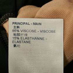 مملوكة مسبقًا Louis Vuitton Black Embossed Monogram Tank Dress L