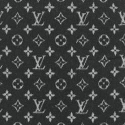 Pre Owned Louis Vuitton Black Monogram Martin Girl Mini Skirt S