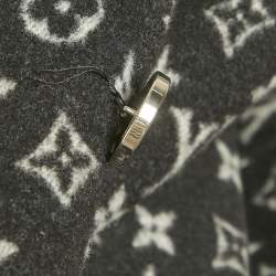 Pre Owned Louis Vuitton Black Monogram Martin Girl Mini Skirt S