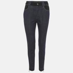مملوكة مسبقًا Louis Vuitton Dark Blue Slim Fit Jeans M/Waist 29" 