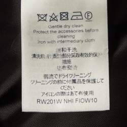 Pre Owned سترة لوي فيتون مبطنة منفوخة نايلون بطبعة مونوجرام ثلاثية الألوان مقاس متوسط - ميديم