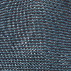 مملوكة مسبقًا فستان لويس فيتون كروشيه لوريكس أزرق بطول متوسط مقاس وسط ( ميديم )