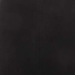 مملوكة مسبقًا Louis Vuitton Black Wool Pencil Skirt M