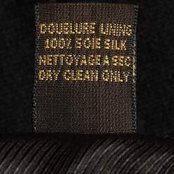 مملوكة مسبقًا Louis Vuitton Black Wool Pencil Skirt M