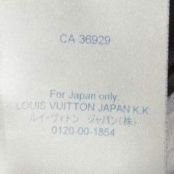 Pre Owned شورت لوي فيتون قماش حريري بطبعة شعار أحادي اللون بمقاس صغير