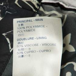مملوكة مسبقًا Louis Vuitton Black Monogram Print Nylon Jogger Pants M