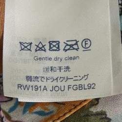 Pre Owned Louis Vuitton X Grace Coddington Multicolour Multipattern Cowl Top S