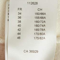 مملوكة مسبقًا شورت لويس فيتون تيري منقوش بكريم مقاس متوسط