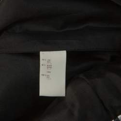 Louis Vuitton Black Mohair Bow Detail Flared Trousers M 