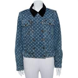 Louis Vuitton 2019 LV Monogram Trucker Jacket - Blue Outerwear, Clothing -  LOU803983