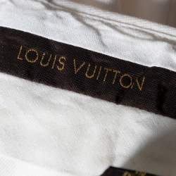 Pre Owned Louis Vuitton White Cotton Shorts S