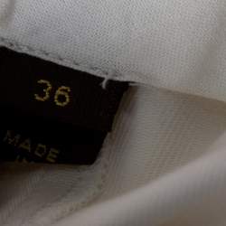 Pre Owned Louis Vuitton White Cotton Shorts S