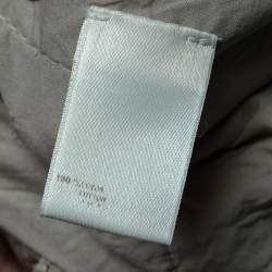 Louis Vuitton Beige Cotton Cargo Pocket Detail Capri Pants S