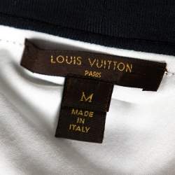 Louis Vuitton Multicolored Printed Cotton Buckled Sleeve Detail T-Shirt M
