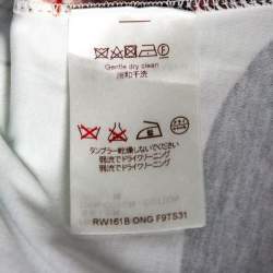 Louis Vuitton Multicolored Printed Cotton Buckled Sleeve Detail T-Shirt M