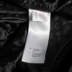 Louis Vuitton Black Monogram Synthetic Hooded Jacket M
