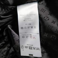 Louis Vuitton Black Monogram Synthetic Hooded Jacket M