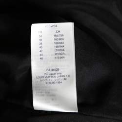 Louis Vuitton Monochrome Sequin Embellished T-Shirt Dress M