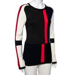 Louis Vuitton Color Block Wool Knit Sweater M
