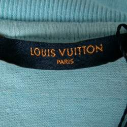 Louis Vuitton Light Blue Cotton Inside-Out T-Shirt S