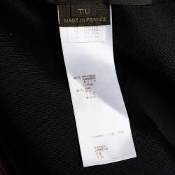 Louis Vuitton Burgundy Cashmere Silk Tie Up Poncho ( One Size )