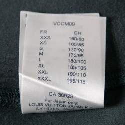 Pre Owned Louis Vuitton Green Cotton Track Suit Set S/L