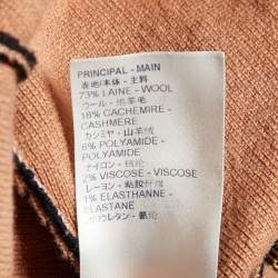 Louis Vuitton Black Monogram Jacquard Knit Zip Up Hoodie XS