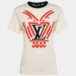 Louis Vuitton Peach Cotton Reflective Logo Oversized T-Shirt XS Louis  Vuitton | The Luxury Closet