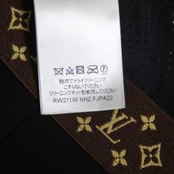 Louis Vuitton Black Neoprene Monogram Elastic Waist Leggings S