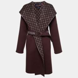 Jackets - Clothings  Hooded wrap coat, Louis vuitton, Casual style