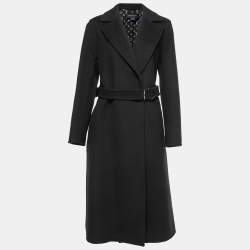 vuitton monogram belted trench coat
