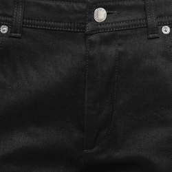 مملوكة مسبقًا Louis Vuitton Black Stretch Denim Jeans M Waist 30"
