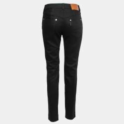 مملوكة مسبقًا Louis Vuitton Black Stretch Denim Jeans M Waist 30"