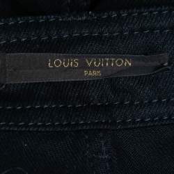 مملوكة مسبقًا Louis Vuitton Black Stretch Denim Jeans M Waist 30"