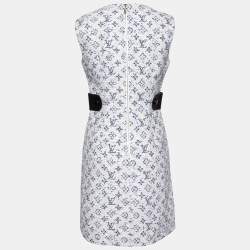 Louis Vuitton Vinyl Bust Tweed Dress