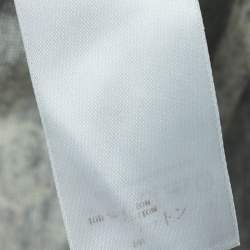 Louis Vuitton Grey Monogram Cotton Short Sleeve T-Shirt L